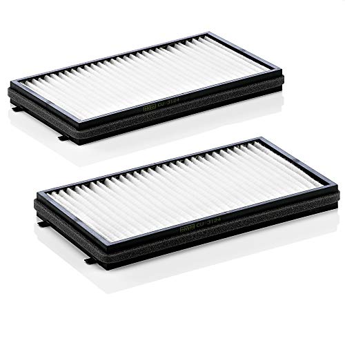 Mann-Filter Cu 3124-2 Filtro Abitacolo Set Di Filtri Abitacolo (Set Da 2) – Per Auto