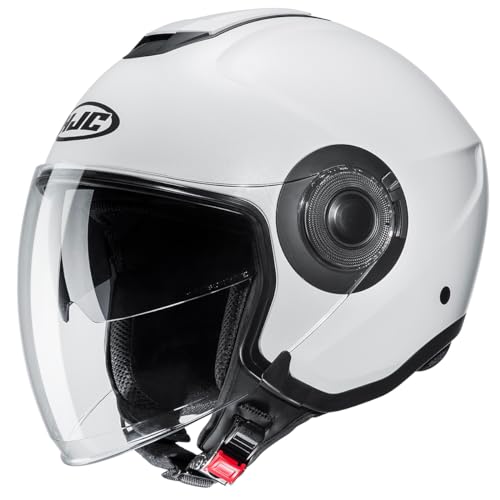 Hjc, Casco Moto Jet I40N Solid Pearl White, Xl