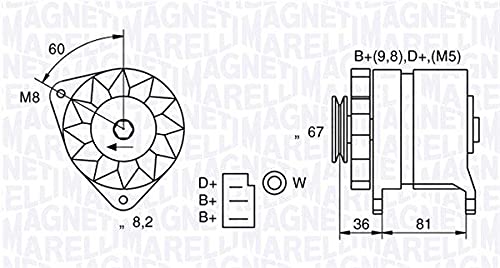 Magneti Marelli 054022384010 - Alternatore