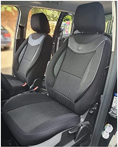 Bremer Sitzbezüge Set Di Coprisedili Per Auto, Compatibili Con Seat Arona, Conducente E Passeggero Dal 2017, Set Di Coprisedili Per Auto, 2 Pezzi, Col