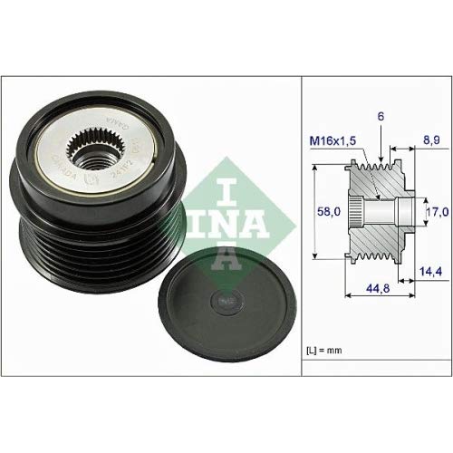 Ina 535027110 Puleggia Alternatore Trifase Vl