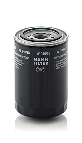 Mann-Filter W 940/38 Filtro Olio Filtro Dell'Olio Idraulico – Per Auto E Veicoli Commerciali