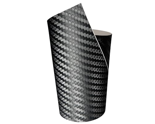 Foliatec Cockpit Pellicola Decorativa Ultra Carbon, Nero-Strutturato50 X 50 Cm