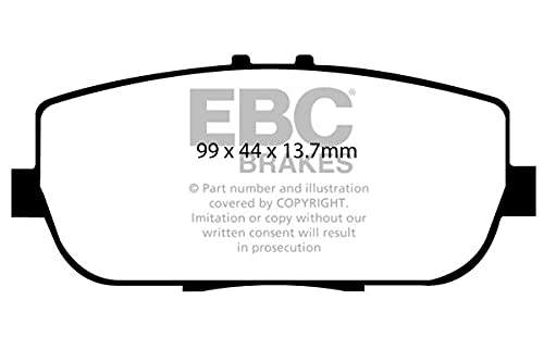 Ebc Brakes Dp21775 Greenstuff Pastiglie Freno