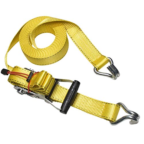 Master Lock 3059Eurdat Cinghie Di Fissaggio Con Ganci A J, Giallo, 8.25 M X 50 Mm