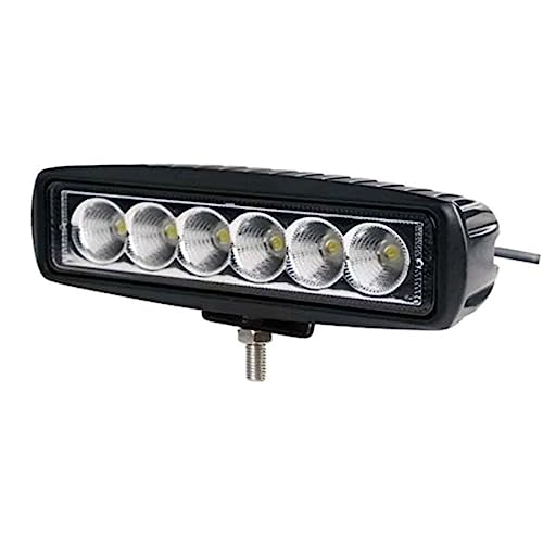 M-Tech Spain Mt-Wlo18 Wlo18-M-Tech Faro Di Lavoro Led-18 W Slim, Impermeabile