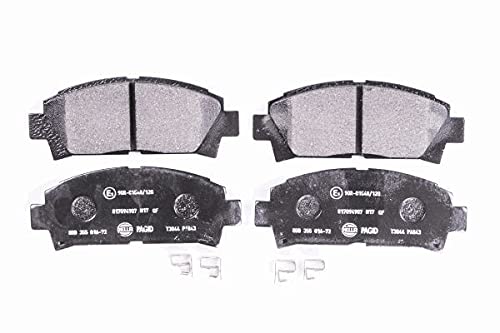 Hella Pagid 8Db 355 016-721 Kit Pastiglie Freno,T3044,Spessore,15.5Mm,Sistema Frenante,Akebono,Con Segnalatore Acustico Usura,Per Es. Toyota