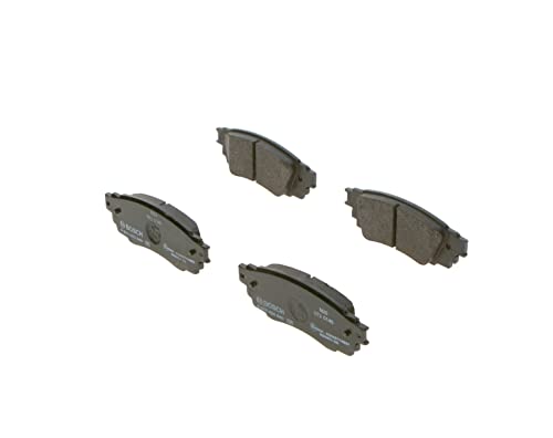Bosch Bp2455 Pastiglie Freno, Asse Posteriore, Certificato Ece-R90, 1 Set Di 4 Pastiglie