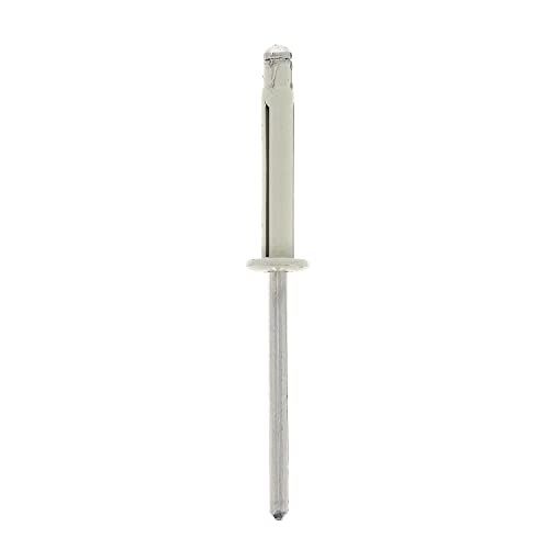 Restagraf 4522 Rivetto Espanso, Bianco, Da 0 A 6,35 Mm X 18,8 Mm
