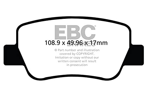 Ebc Brakes Dp22027 Greenstuff Pastiglie Freno