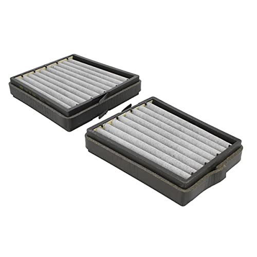 Mann-Filter Cuk 20 000-2 Filtro Abitacolo Set Di Filtri Abitacolo (Set Da 2) Con Carboni Attivi – Per Auto