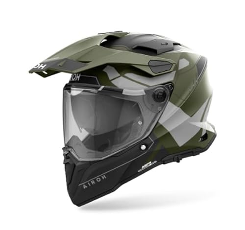 Airoh Casco Integrale Commander 2 Reveal Military Green L