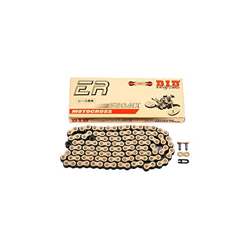 Catena Did 520Mx (Gold & Black) - Lunghezza: 112 Maglie Con Giunto A Clip (Rj)