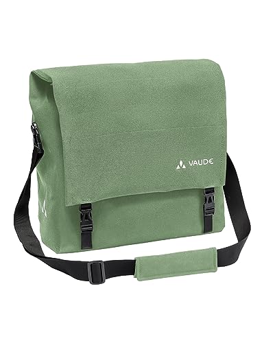 Vaude Borsa Da Bicicletta Per Portapacchi Augsburg Iv 20L, Verde, Elegante Borsa Da Bicicletta Da Lavoro, 100% Impermeabile, Borsa Per Portapacchi Pos