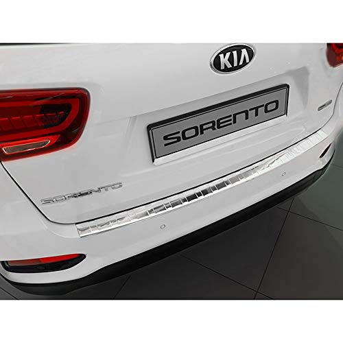 Avisa Protezione Paraurti Posteriore In Acciaio Inox Compatibile Con Kia Sorento Iii Facelift 2017-2020 'Ribs'