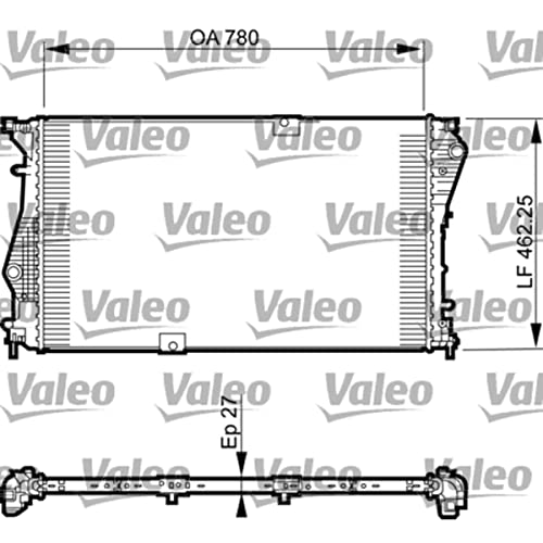 Valeo 735599 Radiatore Raffreddamento Motore