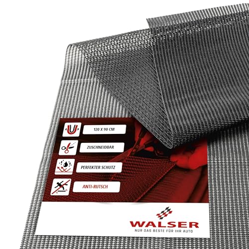 Walser Tappetino Antiscivolo Per Auto, Tappetino Antiscivolo Universale, Tappetino Per Auto Tagliato Su Misura 120X90Cm