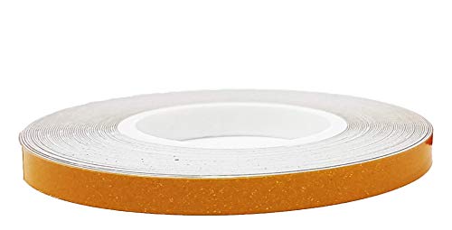 4R Quattroerre.It 10253 Wheel Stripes Rifrangenti Per Cerchi Moto, Giallo, 5 Mm X 6 Mt