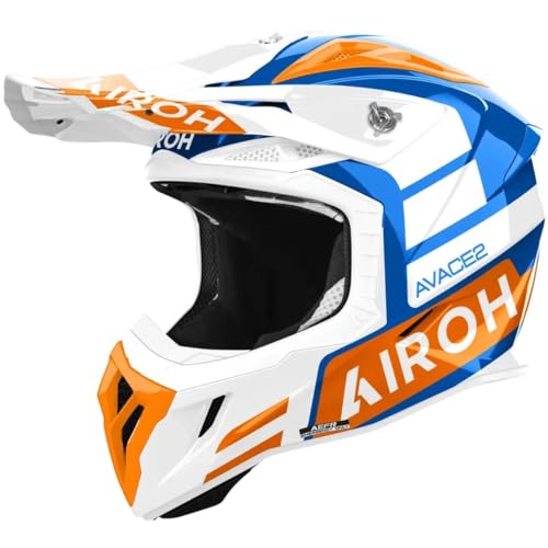 Airoh Casco Offroad Aviator Ace 2 Sake Orange Gloss M