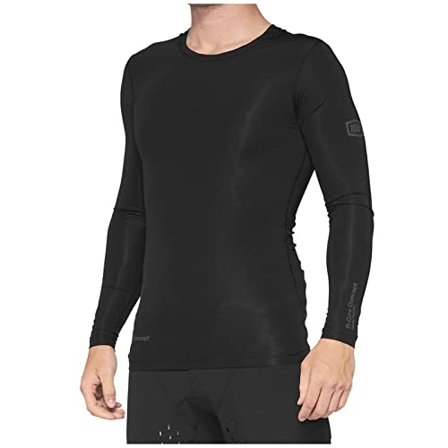 Sconosciuto Maglia Manica Lunga 100% R-Core Concept Nero