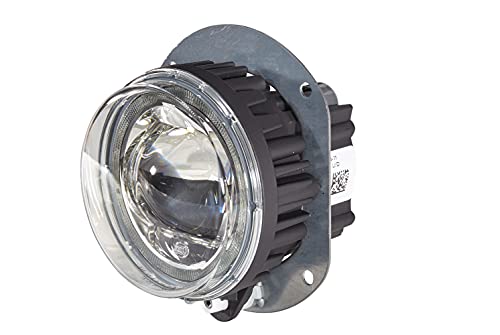 Hella 1N0 011 988-001 Led-Fendinebbia, 90Mm Performance L4060, 12/24V, Rotondo, Montaggio, Interno, Lente Diffusore Cristallina, Colore Diffusore Luce