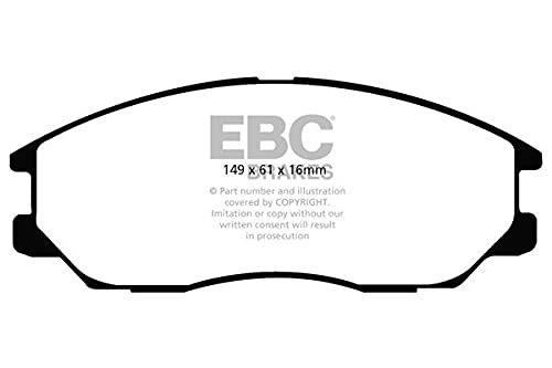Ebc Brakes Dp21725 Green Stuff Pastiglie Freno