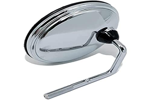 Vicma E17Pv Girare Retrovisore Specchio Per Vespino Gl/Nl/Sc, 105Mm Ø, Cromoto