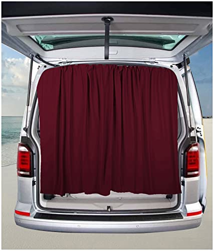 Bremer Sitzbezüge Tenda Parasole Per Portellone Posteriore, Compatibile Con Mercedes Vito W638 W639 W447, Colore Rosso Vinaccia