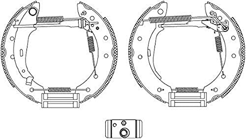 Hella Pagid 8Db 355 005-041 Kit Ganasce Freno,R1294,Sistema Frenante,Lucas,Per Es. Citroen / Peugeot
