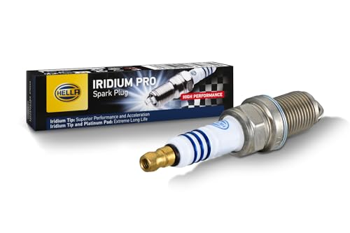 Hella 8Eh 188 706-031 Candela Accensione, Iridium Pro Im8Rc-7P, Apert. Chiave 16, Lunghezza Filettatura 19Mm, Dist. Interelettrod. 0.7Mm