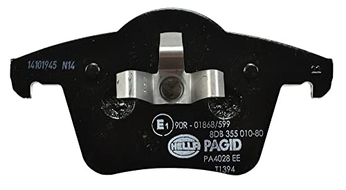 Hella Pagid 8Db 355 010-801 Kit Pastiglie Freno,T1394,Spessore,17.7Mm,Sistema Frenante,Teves,Non Predisposto Per Contatto Segnalazione Usura,Per Es. V