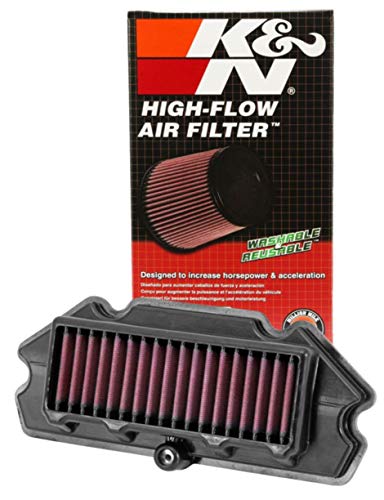 K&N Filtro Aria Di Ricambio Compatibile Con Kawasaki Ex650R Ninja 2012-2013 (Ka-6512)