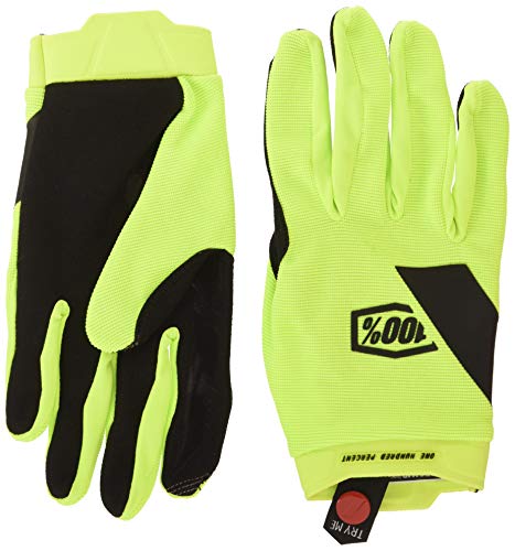 100% Guanti Ridecamp Fluo Yellow (Xl)