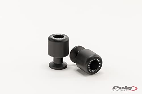 Puig 4033N Supporto Cavalletto Protettivo Ø10/125 Nero