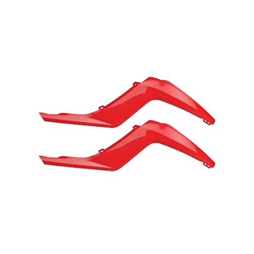 Polisport 8415300003 - Copriradiatore Robusti E Durevoli Compatibile Con Le Moto Gas Gas A Colori Rosso