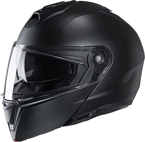 Casco Moto Hjc I90 Semi Mat Nero / Semi Flat Black, Nero, Xl