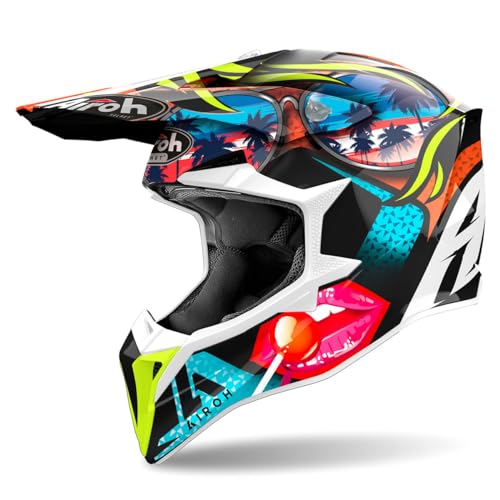 Airoh Casco Offroad Wraaap Lollipop Gloss Xl