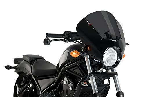 Puig 21100F Semicarenati Dark Night Fumè Scuro