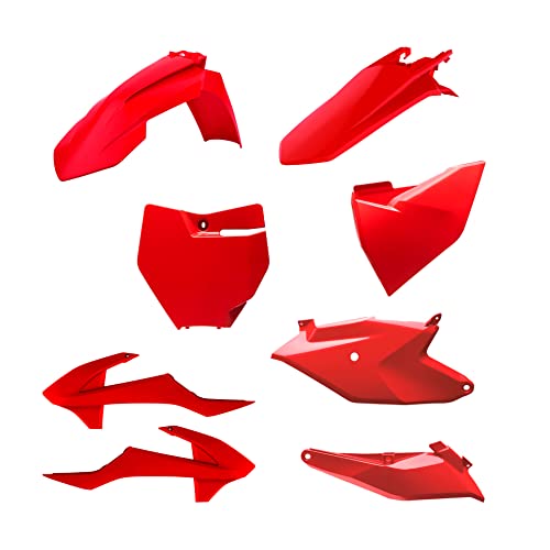Polisport 91084 - Polisport Mx Plastic Replica Kit Per Chi Cerca La Qualità Oem Per Moto Gas Gas In Colore Oem