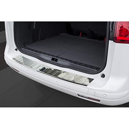 Avisa Protezione Paraurti Posteriore In Acciaio Inox Compatibile Con Peugeot 5008 2009-2016 'Ribs'