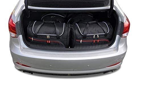 Kjust Borse Per Auto 4 Pz Compatibile Con Hyundai I40 Limousine I 2011-2018