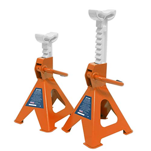 Sealey Vs2002Or Cricchetto Tipo Corpo (Coppia) Capacità 2Tonne Per Stand-Orange