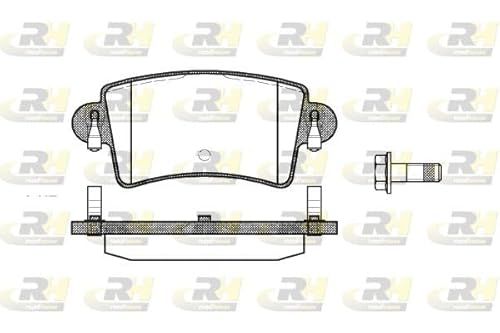 Roadhouse 2833.00 Gioco Di Pastiglie Dei Freni