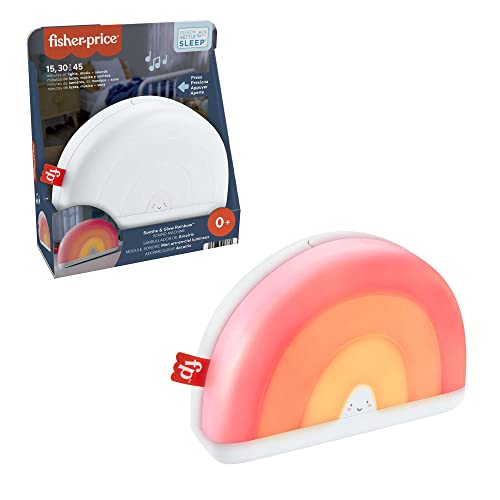 Fisher-Price - Arcobaleno Dolce Relax Unità Rilassante Con Musica E Luci Per Bambini, Giocattolo Per Bambini 0+ Mesi, Hgb91