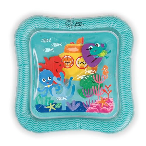 Baby Einstein - Ocean Explorers Sensory Splash, Tappetino Acquatico, Per L'Ora Del Pancino O Il Gioco Da Seduti, Età 0-36 Mesi