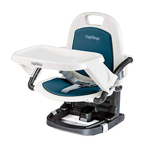 Peg Perego Rialto Alzasedia Pappa, Sedia Bimbi Portatile E Regolabile, Chiusura Compatta, Vassoio Rimovibile, Seggiolone Da Viaggio Per Bambini Da 6 M