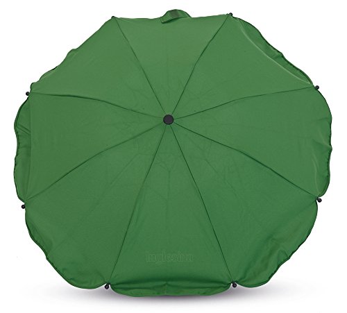 Inglesina Ombrellino Parasole Per Passeggino, Verde (Golf Green), 50+ Uv Bambini E Neonati, Protezione Solare