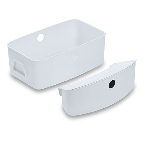 Hauck Set Di Organizer Per Seggioloni Alpha+, Beta+, Arketa - Contenitore Con Coperchio (Fino A 3Kg) Da Appendere E Cestino Grande (Fino A 5Kg) - Prat