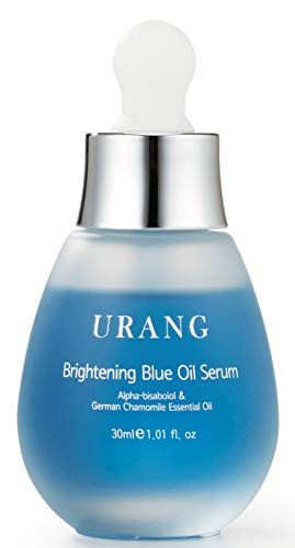 Urang Brightening Blue Oil Serum Cura Ravvivante - Idratante, Equilibrante, Lenitivo - Cosmetici Coreani Premium Certificati Ewg - 30Ml