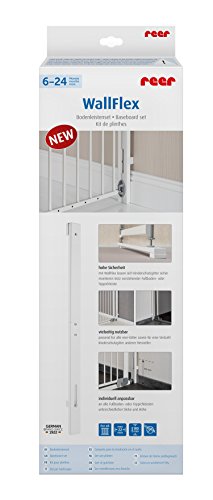 Reer Wallflex - Distanziatori Per Tutte Le Porte E Le Scale, Colore: Bianco
